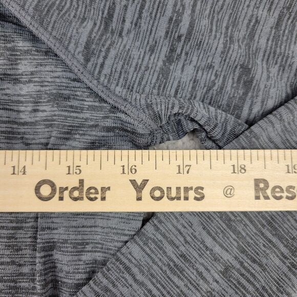 Reebok Womens Small Gray Cowl Neck Pullover Athletic Top Long Sleeve Thumb Holes - Picture 10 of 11